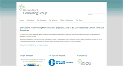 Desktop Screenshot of bgrantgroup.com